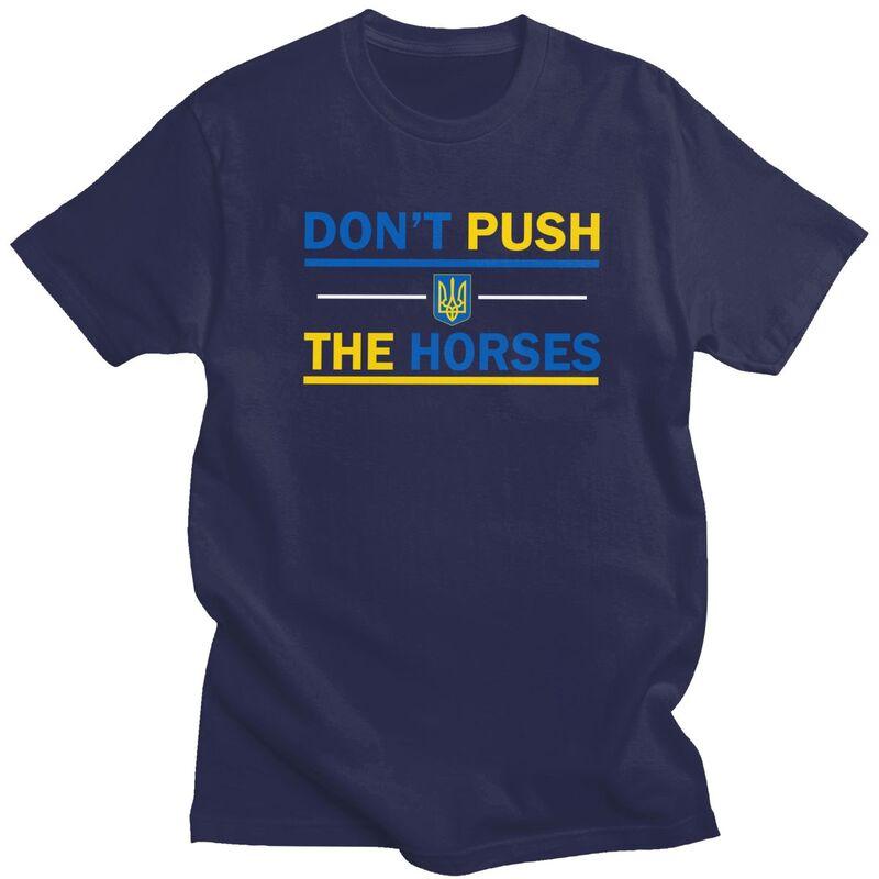 Dont Push The Horses T Shirts Pure Cotton Tees Shirt Streetwear Funny arcastic Minds Tshirt Casual Short Sleeve Clothing 4XL
Dont Push The Horses T Shirts Pure Cotton Tees Shirt Streetwear Funny arcastic Minds Tshirt Casual Short Sleeve Clothing 4XL