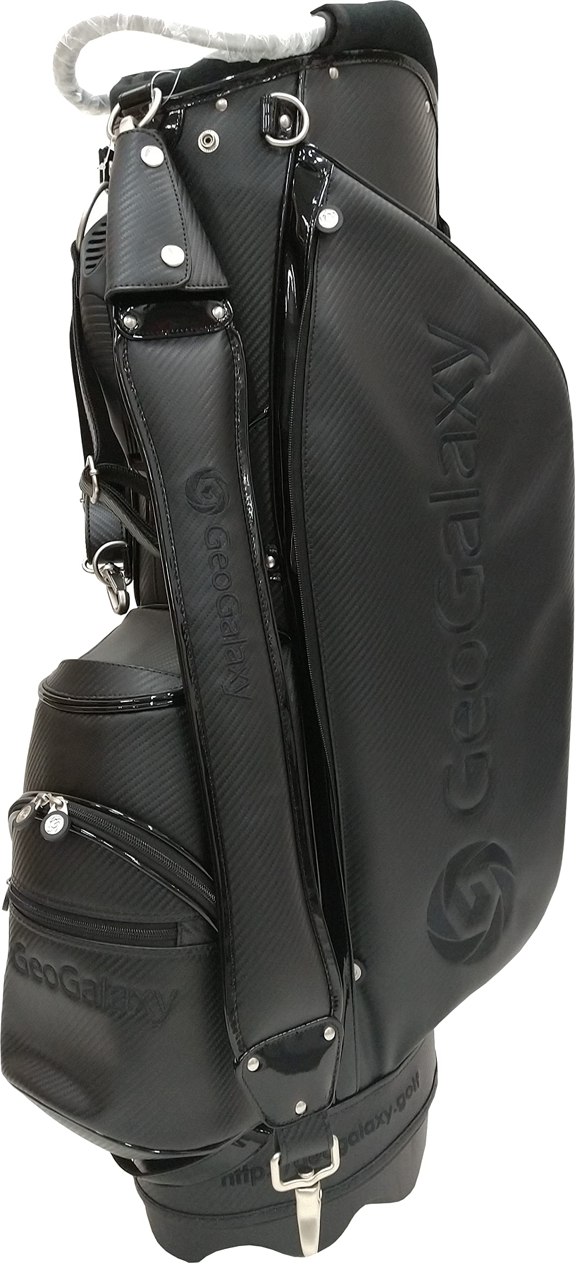 GeoGalaxy Tour Stand Caddy Bag Type Tour Stand Caddy Bag Full Black Head Cover 5 Piece Set 8.5
GeoGalaxy Tour Stand Caddy Bag Type Tour Stand Caddy Bag Full Black Head Cover 5 Piece Set 8.5