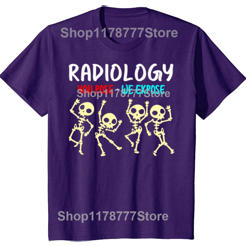 Funny Radiology You Pose We Expose Dancing Skeleton XRay Rad Tech T Shirts Cotton Mens Fashion Casual Loose Oversized T Shirt 4XL
Funny Radiology You Pose We Expose Dancing Skeleton XRay Rad Tech T Shirts Cotton Mens Fashion Casual Loose Oversized T Shirt 4XL