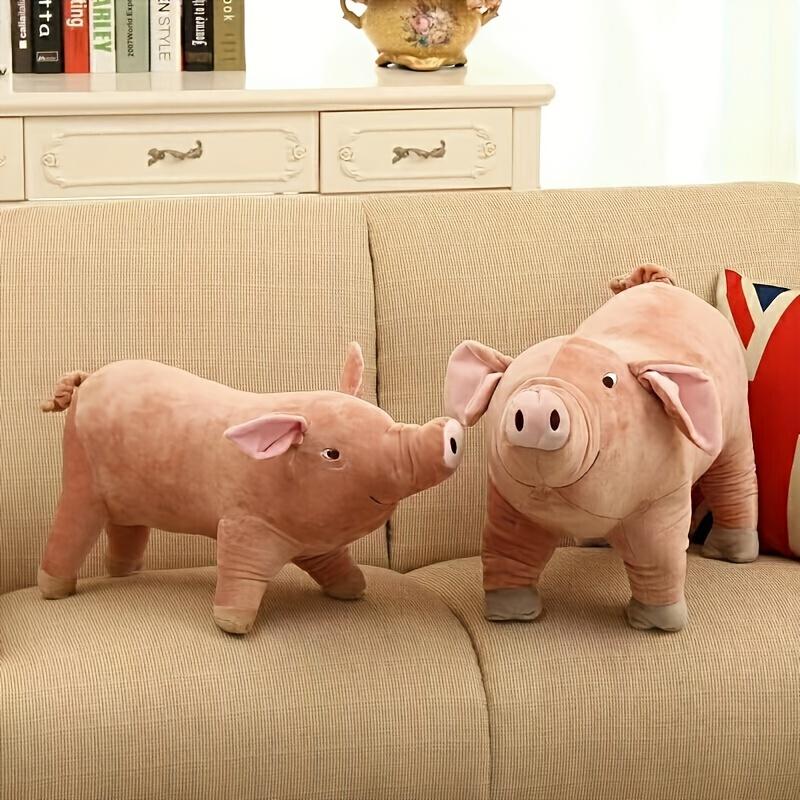 1шт іграшка для домашніх тварин Little Pig - м яка і пухнаста французька бійцівська тічка, спляча свиня - підходить для собак із запаленням ясен - аксесуари для іграшок для собак 9.84in
1шт іграшка для домашніх тварин Little Pig - м яка і пухнаста французька бійцівська тічка, спляча свиня - підходить для собак із запаленням ясен - аксесуари для іграшок для собак 9.84in