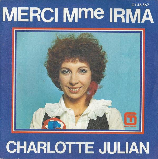 7-дюймовая пластинка CHARLOTTE JULIAN Merci Mme Irma GT46567 Grard Tournier 1976 Франция Поп Б/у
7-дюймовая пластинка CHARLOTTE JULIAN Merci Mme Irma GT46567 Grard Tournier 1976 Франция Поп Б/у