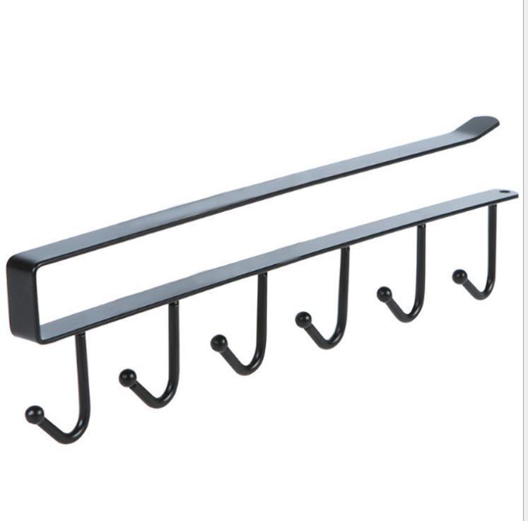 Стойка для хранения железных шкафов с 6 многофункциональными крючками без гвоздей plastic чёрный
Стойка для хранения железных шкафов с 6 многофункциональными крючками без гвоздей plastic чёрный