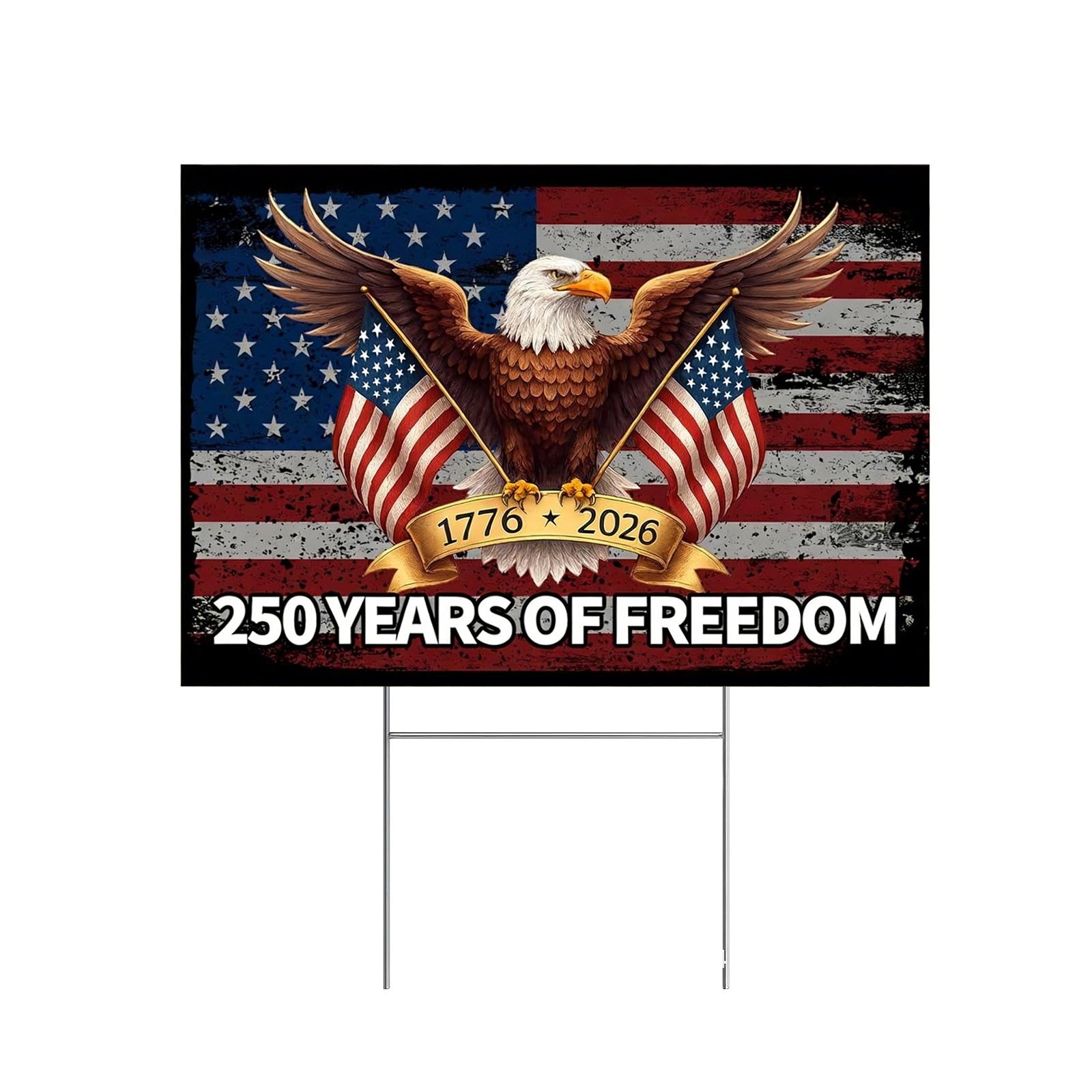 0th Anniversary Of American Independence Day Patriotic Welcome Sign And Garden Decoration Sign One Size
0th Anniversary Of American Independence Day Patriotic Welcome Sign And Garden Decoration Sign One Size
