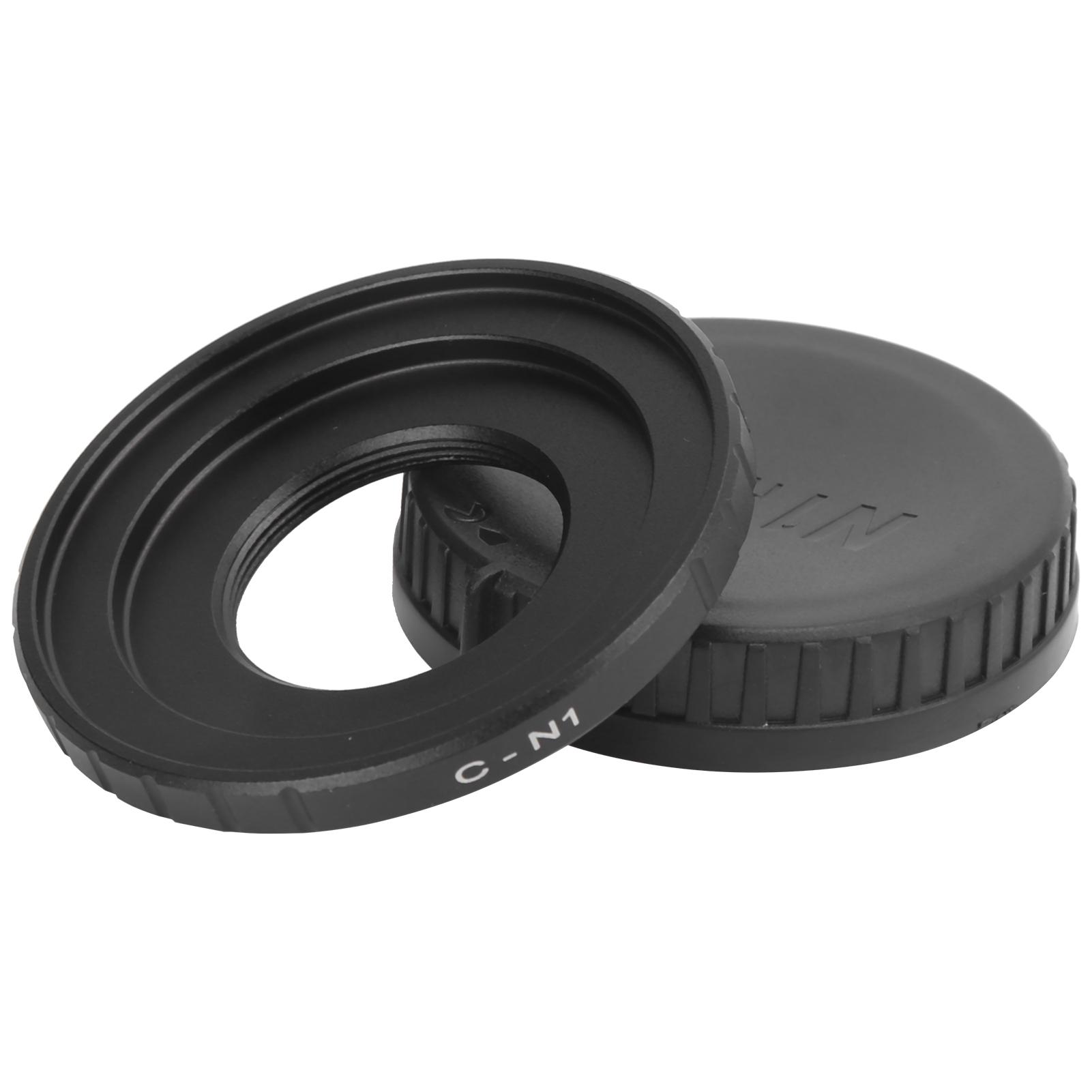 Кольцо-адаптер для объектива CN1 с задней крышкой для объектива с креплением C на Nikon J1J2J3J4J5V1V2V3
Кольцо-адаптер для объектива CN1 с задней крышкой для объектива с креплением C на Nikon J1J2J3J4J5V1V2V3