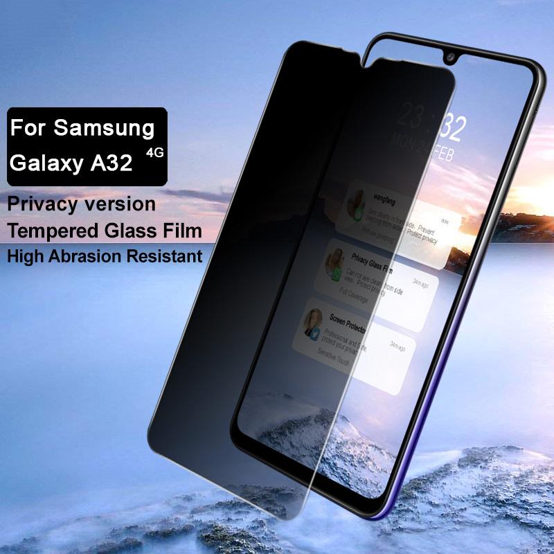 IMAK Anti-peep 9H Hardness Tempered Glass Protector for Samsung Galaxy A32 4G Type A
IMAK Anti-peep 9H Hardness Tempered Glass Protector for Samsung Galaxy A32 4G Type A