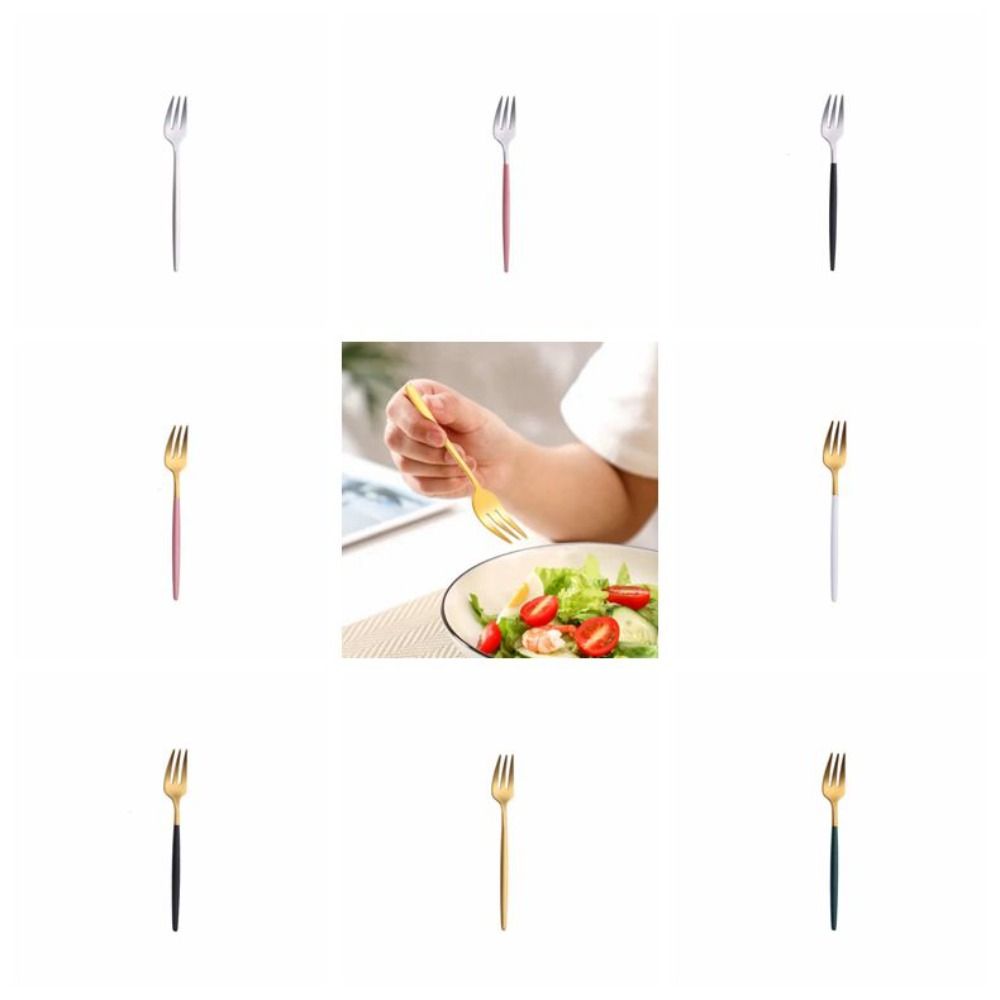 Kitchen Utensils 304 Stainless Steel Salad Gold Dessert Fork Fruit Fork Tableware Tea Fork Set золотий
Kitchen Utensils 304 Stainless Steel Salad Gold Dessert Fork Fruit Fork Tableware Tea Fork Set золотий