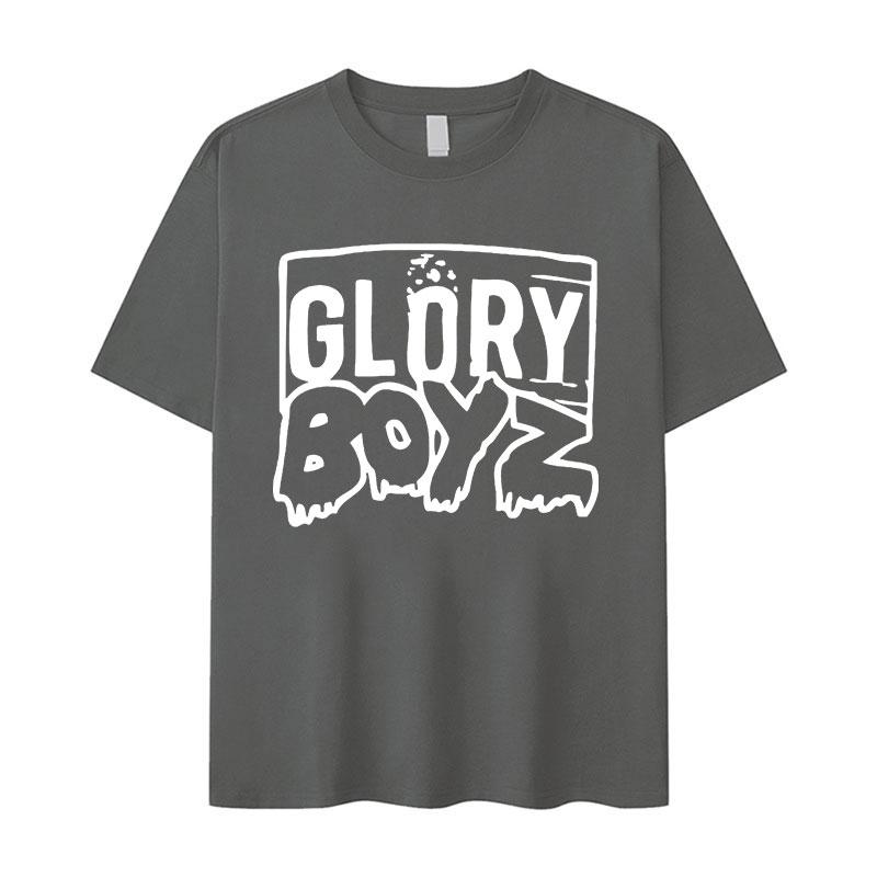 Glory Boyz Chief Keef Graphic Print Streetwear T Shirts Men Women Hip Hop Cozy Short Sleeve Tshirt Casual Oversized Cotton Tees 4XL
Glory Boyz Chief Keef Graphic Print Streetwear T Shirts Men Women Hip Hop Cozy Short Sleeve Tshirt Casual Oversized Cotton Tees 4XL