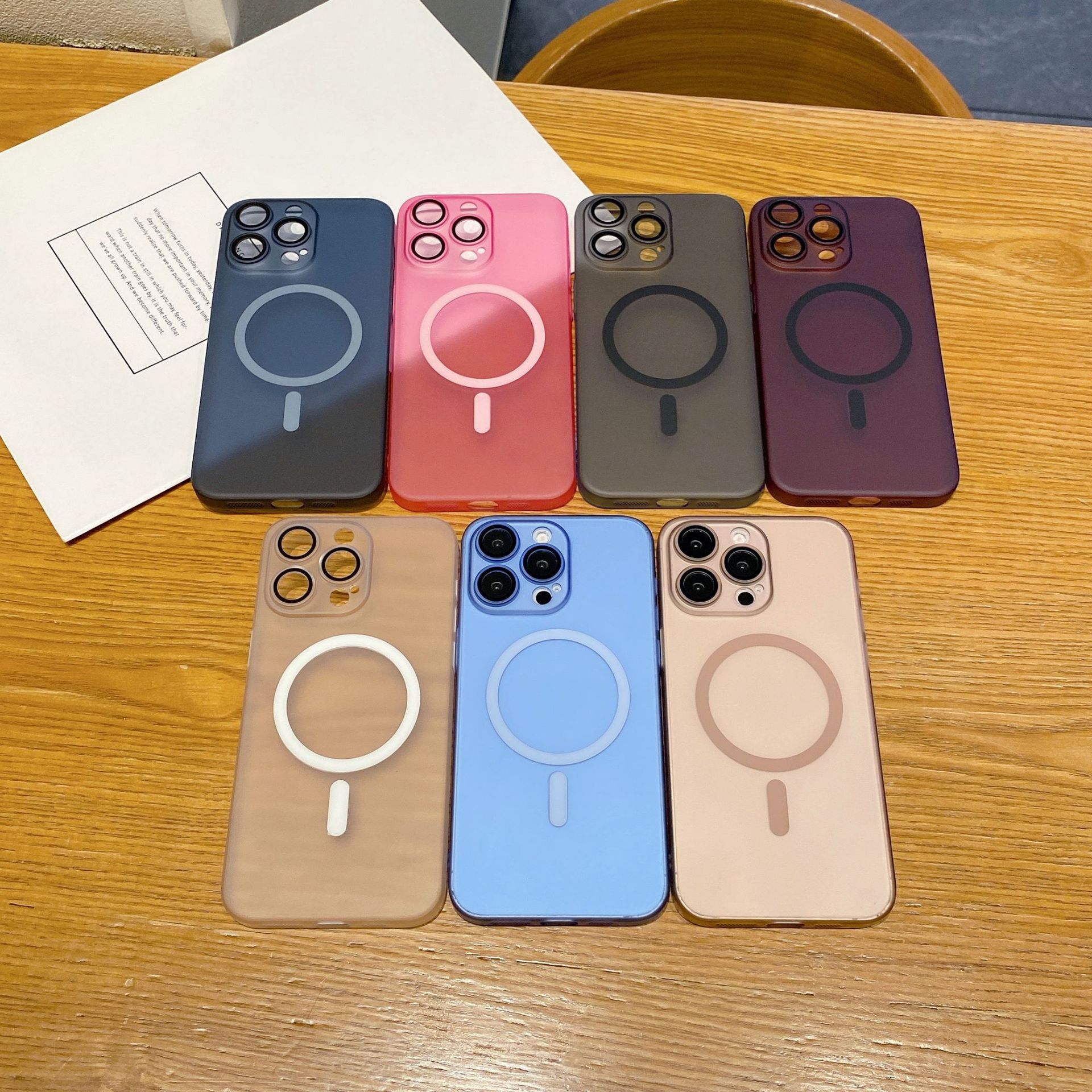 The Built-in Lens Film Is Suitable for IPhone IPhone 16promax Phone Case 15 Ultra-thin Frosted Ice Mist Magnetic Hard Shell iPhone 16PROMAX
The Built-in Lens Film Is Suitable for IPhone IPhone 16promax Phone Case 15 Ultra-thin Frosted Ice Mist Magnetic Hard Shell iPhone 16PROMAX