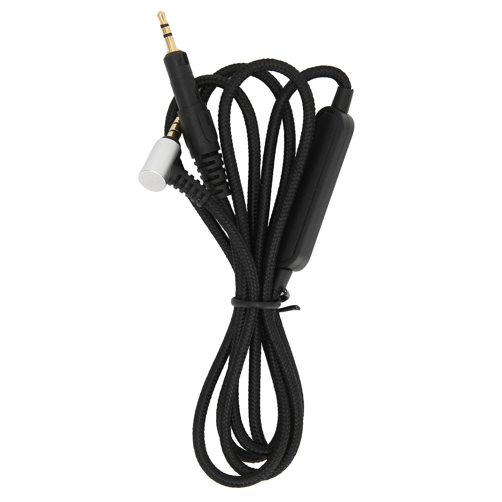 3.5mm Headphone Cable Headset Audio Cord Fit for AudioTechnica ATHM50X M40X M70X
3.5mm Headphone Cable Headset Audio Cord Fit for AudioTechnica ATHM50X M40X M70X