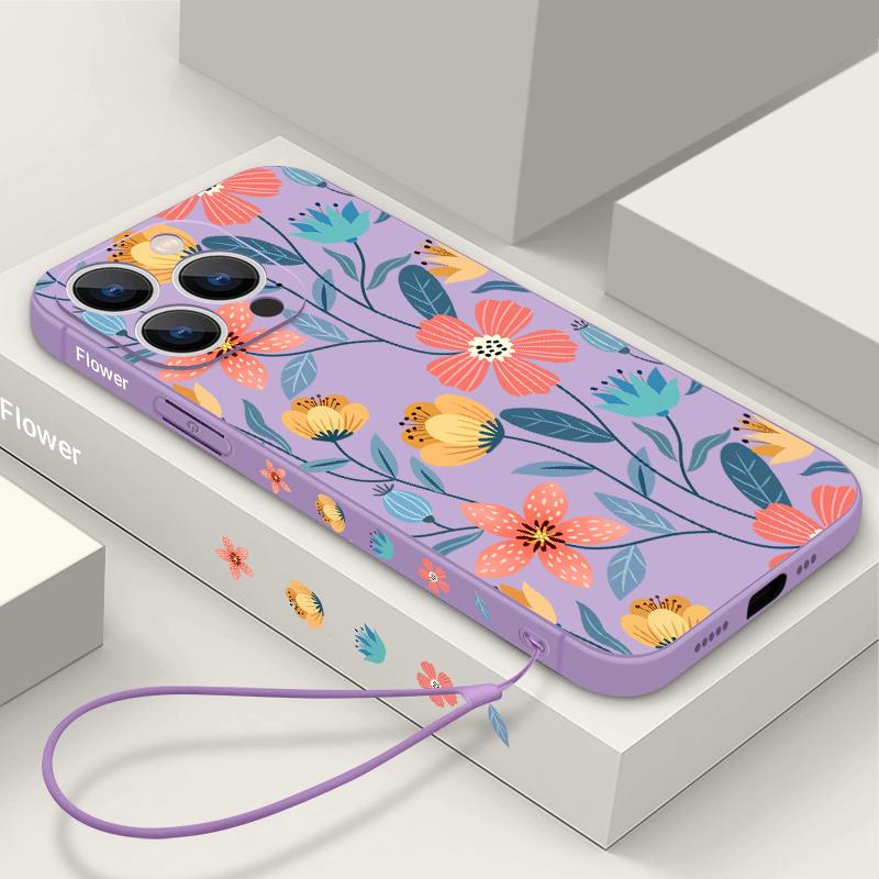 Цветочный чехол для телефона из ТПУ для Iphone 15 14 Plus 13 12 Mini 11 Pro Max Xr X/Xs 7 Plus/8plus 7/8/SE2020/SE2022 противоударный тонкий чехол с рисунком 
Цветочный чехол для телефона из ТПУ для Iphone 15 14 Plus 13 12 Mini 11 Pro Max Xr X/Xs 7 Plus/8plus 7/8/SE2020/SE2022 противоударный тонкий чехол с рисунком
