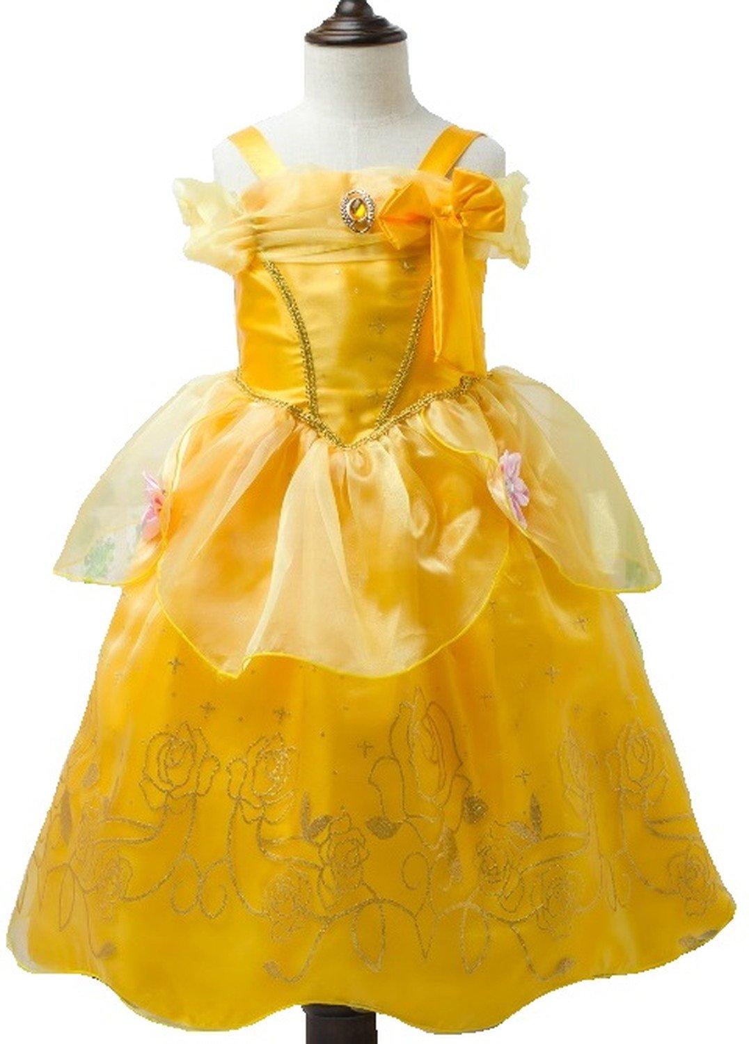 Beauty and the Beast Kids Princess Costume, Dress, Yellow, Girls (130cm)
Beauty and the Beast Kids Princess Costume, Dress, Yellow, Girls (130cm)