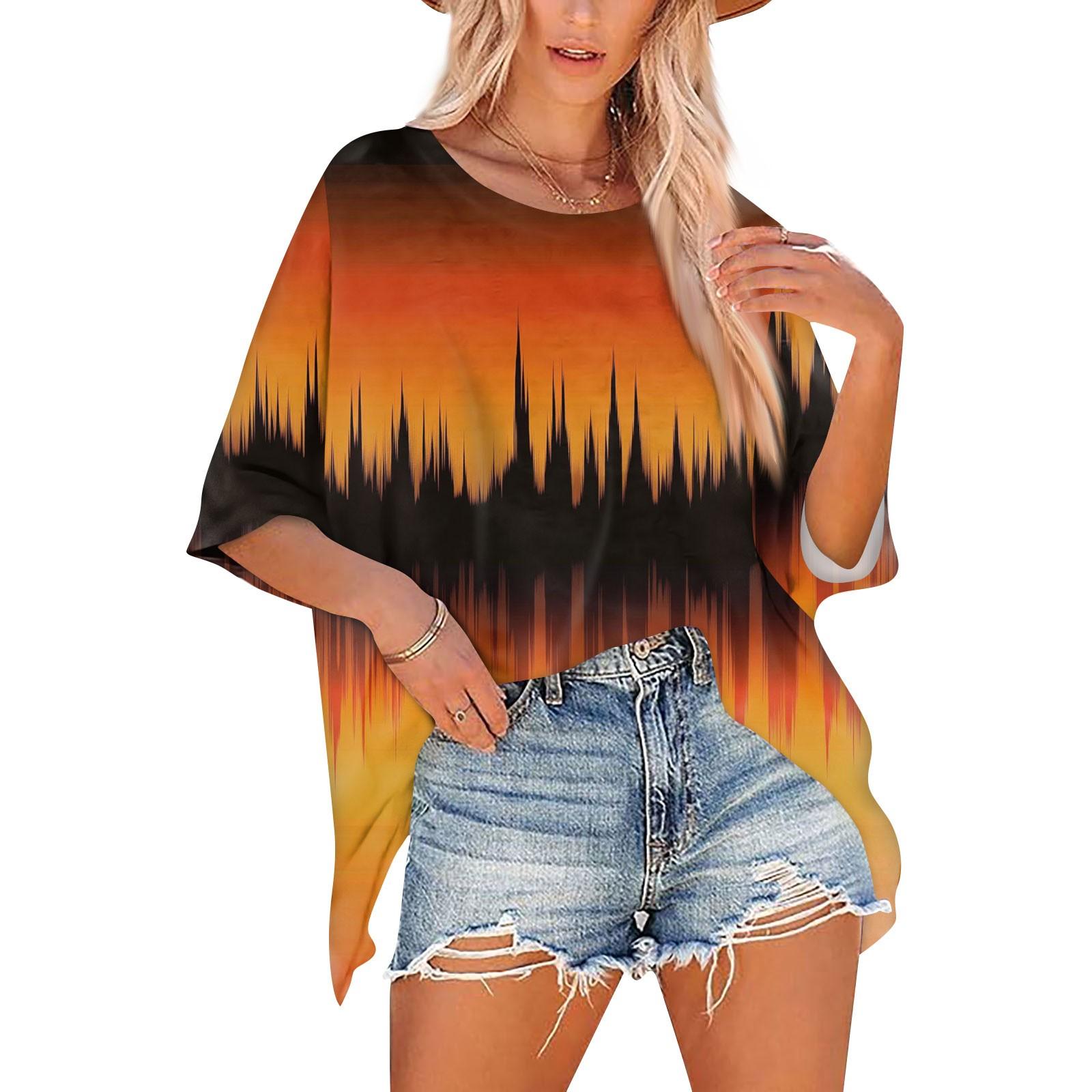 Жіноча футболка з круглим вирізом, рукавом 1/2, середньої довжини, вільна, повсякденна, з коротким рукавом, топ L шафрановий
Жіноча футболка з круглим вирізом, рукавом 1/2, середньої довжини, вільна, повсякденна, з коротким рукавом, топ L шафрановий