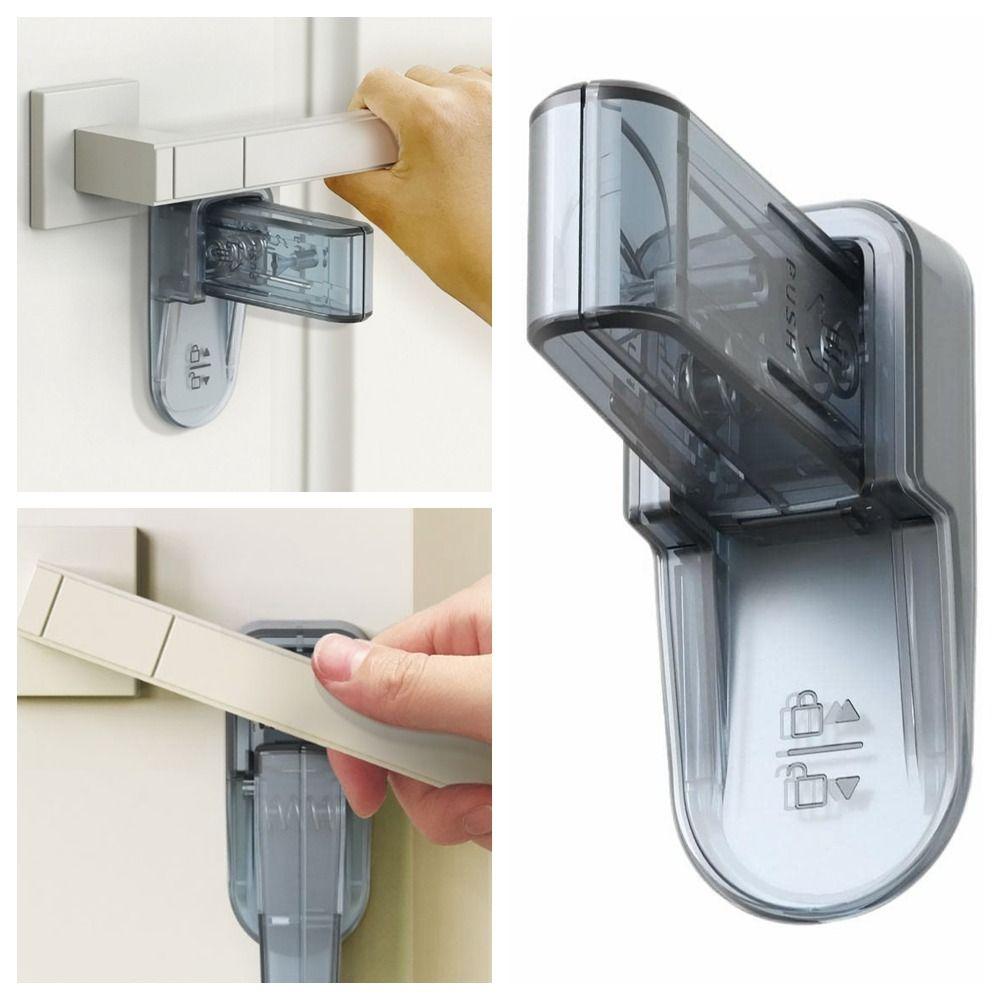 Self Adhesive Safety Door Handle Locks Child Proof Door Lever Lock Baby Protection Locks for Baby
Self Adhesive Safety Door Handle Locks Child Proof Door Lever Lock Baby Protection Locks for Baby