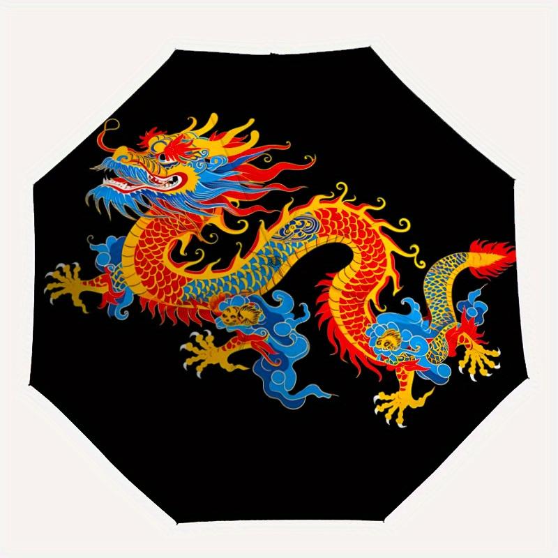 1pc Dragon Automatic Open/close Folding Umbrella, Compact Portable Travel Umbrella,Durable Construction yy250814177
1pc Dragon Automatic Open/close Folding Umbrella, Compact Portable Travel Umbrella,Durable Construction yy250814177