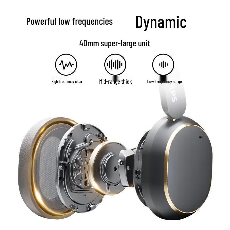 Philips TAH6519 Wireless Noise-Cancelling Headphones
Philips TAH6519 Wireless Noise-Cancelling Headphones