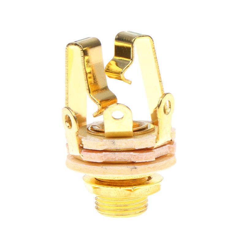 6.35Mm Electric Guitar Jacks 3 Pole 1/4 Stereo Jack Input Plug Socket Connector Guitar Jack For Active Pickups Guitar Bass золотой
6.35Mm Electric Guitar Jacks 3 Pole 1/4 Stereo Jack Input Plug Socket Connector Guitar Jack For Active Pickups Guitar Bass золотой