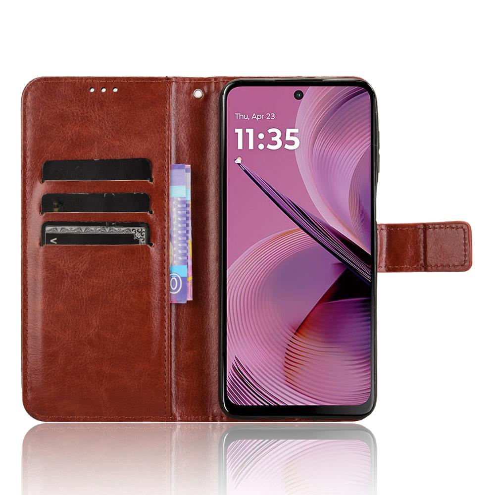For Motorola Moto G55 5G Case Crazy Horse Texture PU Leather Phone Wallet Cover Black
For Motorola Moto G55 5G Case Crazy Horse Texture PU Leather Phone Wallet Cover Black