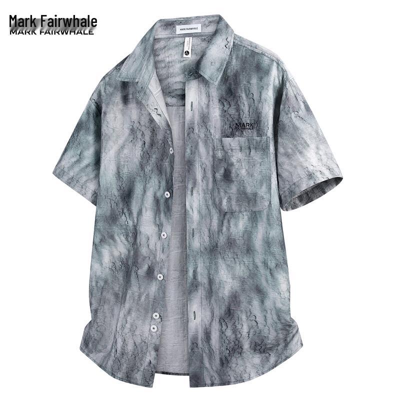MARK FAIRWHALE Men s Hawaiian Style Short Sleeve Shirt 3XL
MARK FAIRWHALE Men s Hawaiian Style Short Sleeve Shirt 3XL