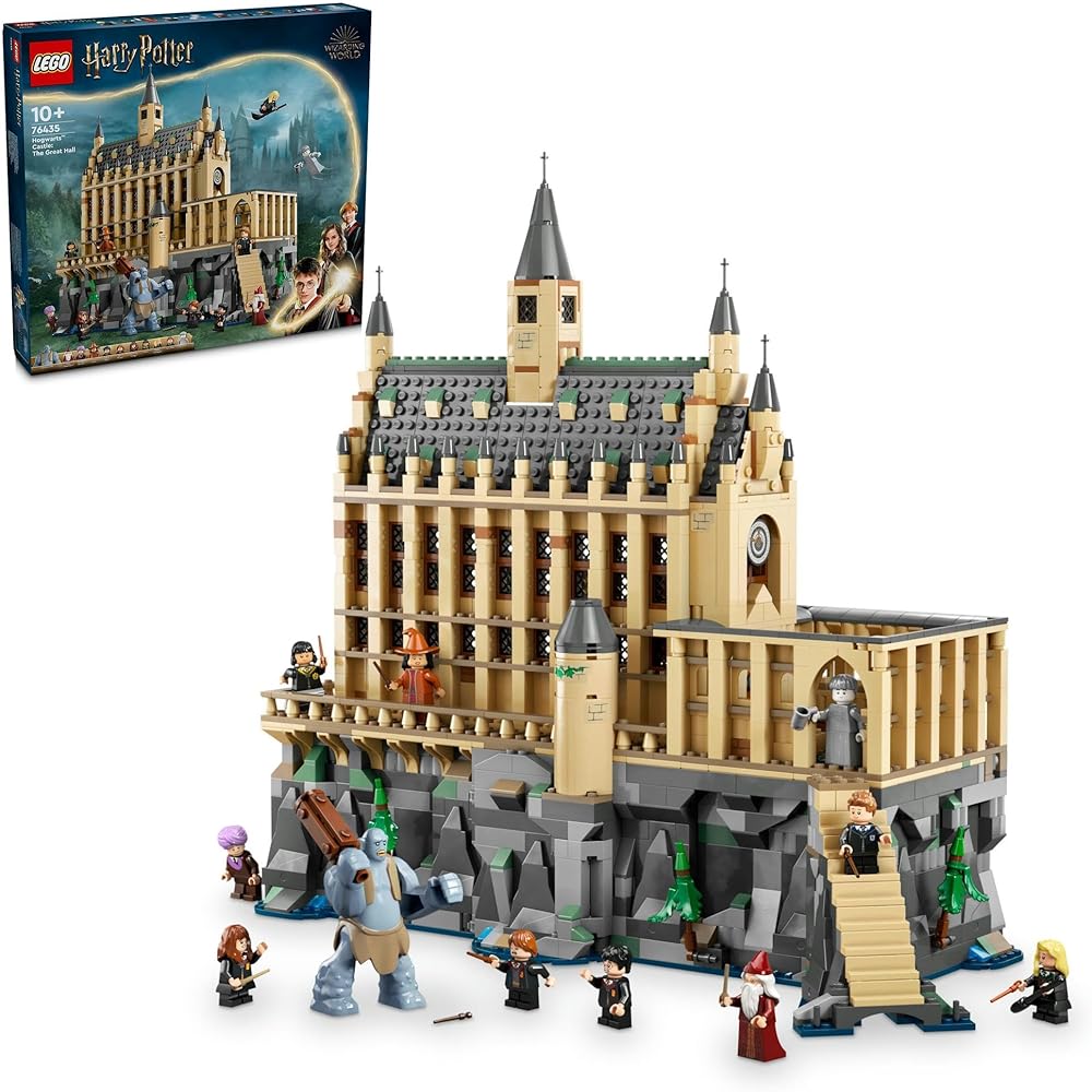 LEGO Harry Potter Hogwarts Castle Great Hall Building Set 10+ Years Kids Toy 76435
LEGO Harry Potter Hogwarts Castle Great Hall Building Set 10+ Years Kids Toy 76435