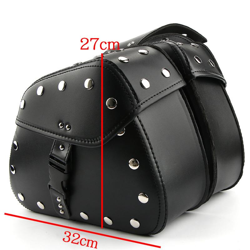 Black Motorcycle Saddlebags PU Leather Side Tool Pouch Luggage Storage Bags Universal for Harley Sportster Suzuki Yamaha Honda
Black Motorcycle Saddlebags PU Leather Side Tool Pouch Luggage Storage Bags Universal for Harley Sportster Suzuki Yamaha Honda