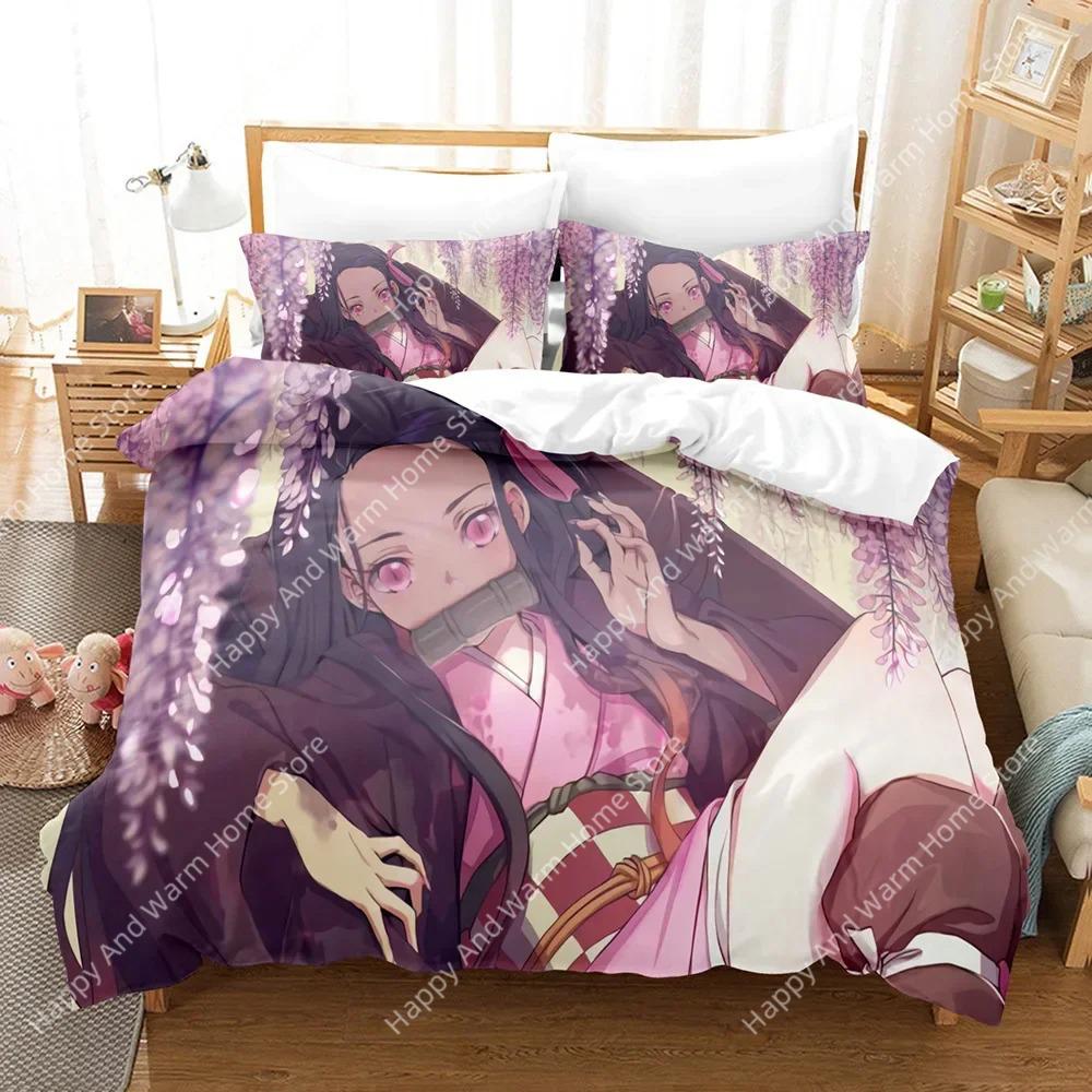 Twin Single Queen King Full Size Duvet Cover Kamado Nezuko Bedding Sets Anime Demon Slayer Bedspread For Teens Girls Fashion EU single(135x200cm)
Twin Single Queen King Full Size Duvet Cover Kamado Nezuko Bedding Sets Anime Demon Slayer Bedspread For Teens Girls Fashion EU single(135x200cm)