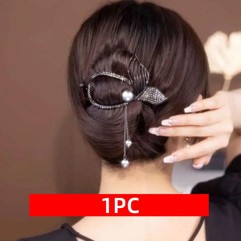 Заколка для волос «рыбий хвост», щипцы для завивки волос, ложка для завивки волос на спине, щипцы для завивки волос, божественный инструмент, сверкающая заколка для волос со стразами black
Заколка для волос «рыбий хвост», щипцы для завивки волос, ложка для завивки волос на спине, щипцы для завивки волос, божественный инструмент, сверкающая заколка для волос со стразами black