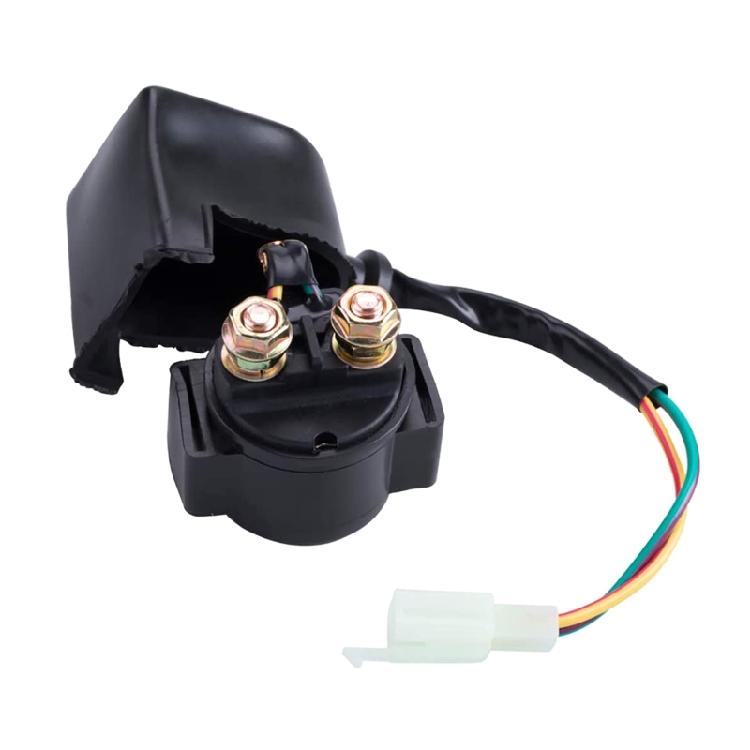 Professional Motorcycle Parts Starter Solenoid Relay for 4-Stroke GY6 Engine 1
Professional Motorcycle Parts Starter Solenoid Relay for 4-Stroke GY6 Engine 1