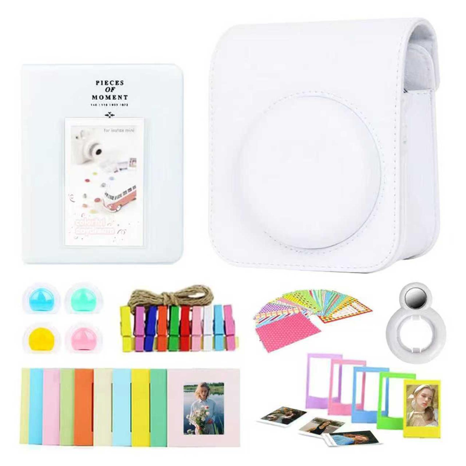 7 in 1 Instant Camera Accessories Bundle Case Photo Album Film Frame Selfie Lens for Fujifilm Instax Mini 12 Instant Cam
7 in 1 Instant Camera Accessories Bundle Case Photo Album Film Frame Selfie Lens for Fujifilm Instax Mini 12 Instant Cam