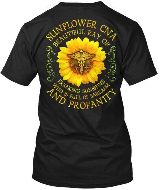 Sunflower Cna Tee T-Shirt Made in the USA Size S to 5XL Unisex T-Shirt S
Sunflower Cna Tee T-Shirt Made in the USA Size S to 5XL Unisex T-Shirt S