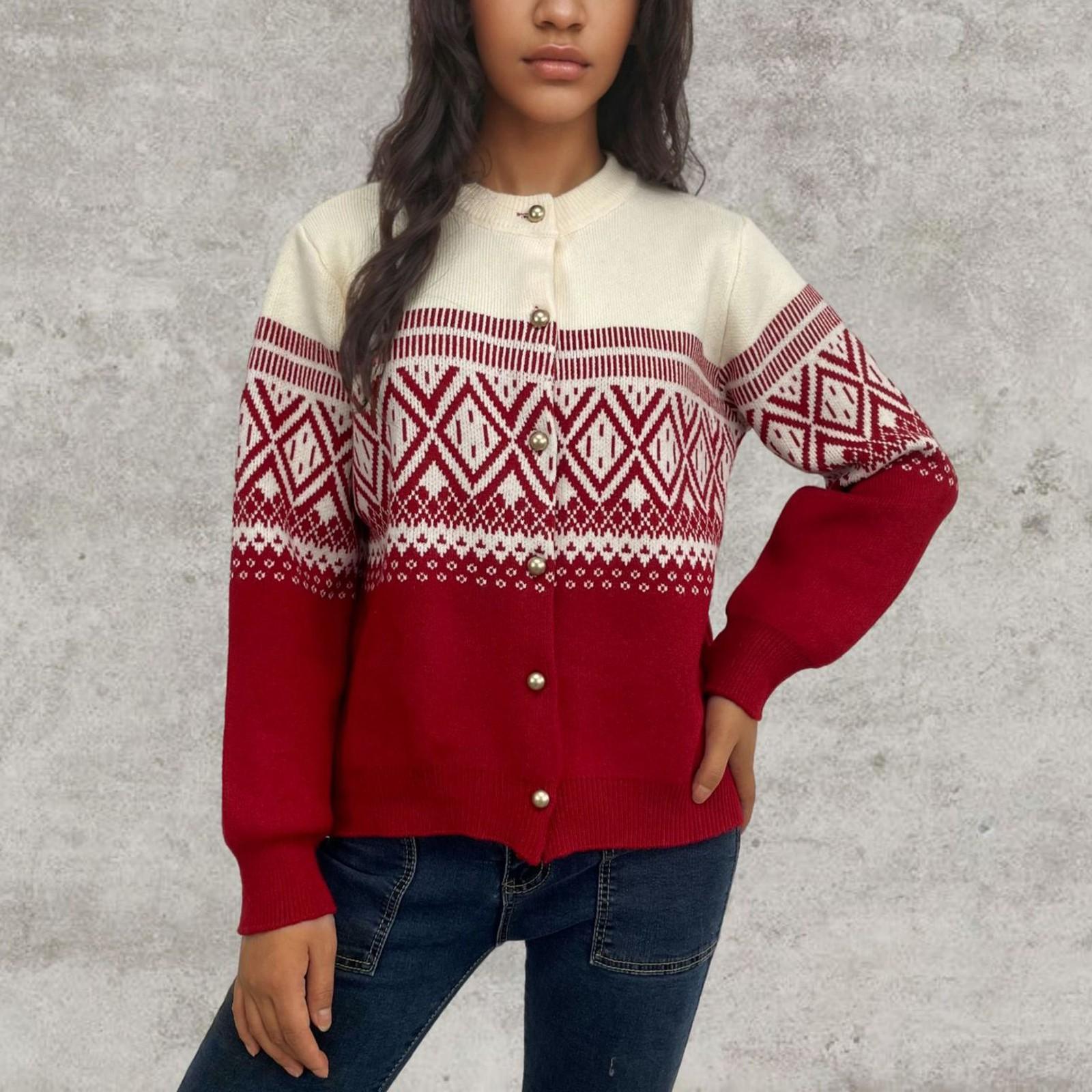 Женская мода вязаный кардиган женская осень и зима все со свободным свитером пальто S красный
Женская мода вязаный кардиган женская осень и зима все со свободным свитером пальто S красный