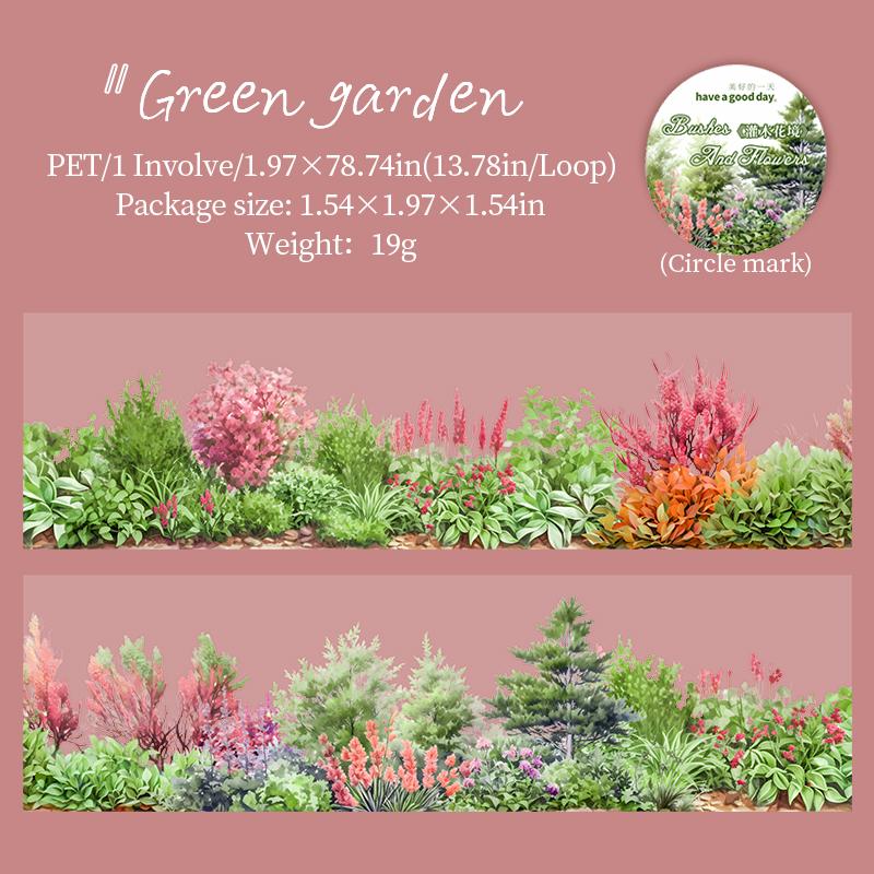 PET Plant Forest Landscaping Tapes Stickers Scrapbooking Hand Account Handbooks Backgrounds Diary Greeting Cards DIY Decorative
PET Plant Forest Landscaping Tapes Stickers Scrapbooking Hand Account Handbooks Backgrounds Diary Greeting Cards DIY Decorative