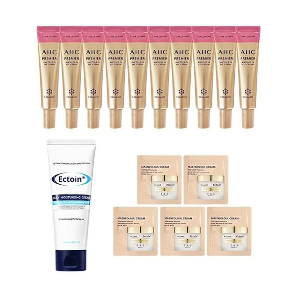 AHC Eye Cream Season 12 12ml x 10 + JAS Moisturizing Cream 100ml + 5 Samples
AHC Eye Cream Season 12 12ml x 10 + JAS Moisturizing Cream 100ml + 5 Samples
