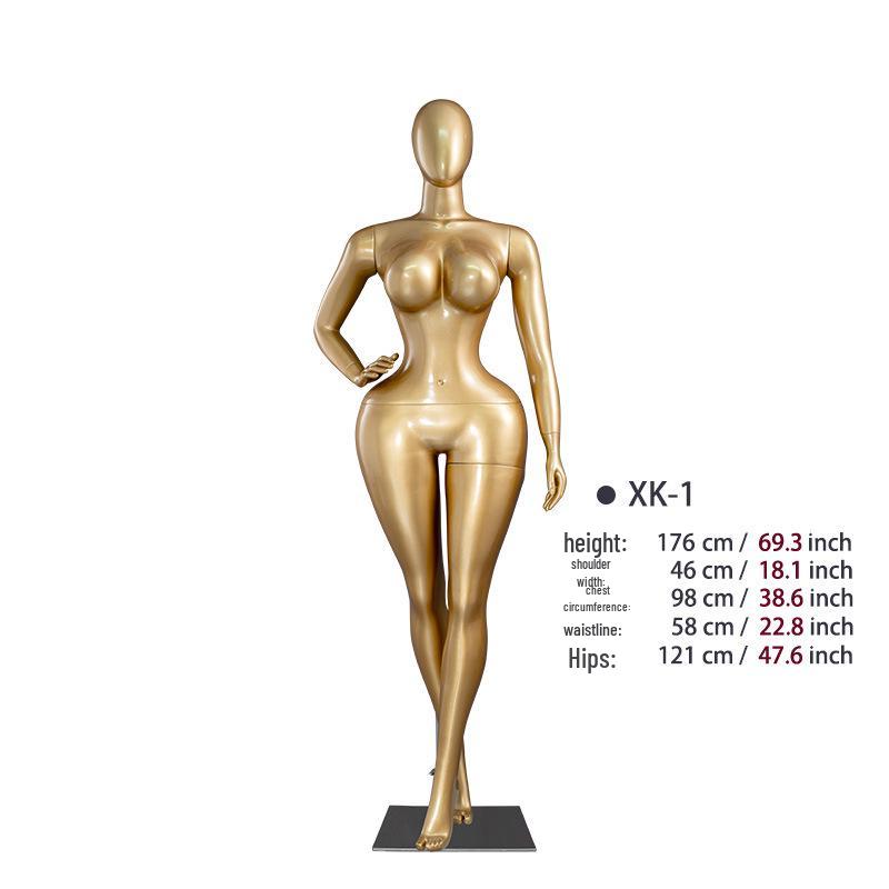 Plus Size Slim Waist Large Bust Fiberglass Mannequin for Displaying Clothing
Plus Size Slim Waist Large Bust Fiberglass Mannequin for Displaying Clothing