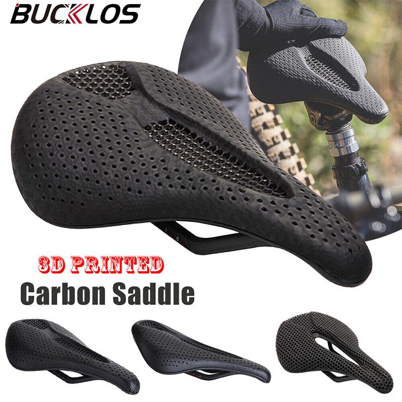 BUCKLOS 3D Printed Bicycle Saddle Full Carbon Fiber Bike Seat Cushion Ultralight Road Mountain Bike Saddle Carbon MTB Seat
BUCKLOS 3D Printed Bicycle Saddle Full Carbon Fiber Bike Seat Cushion Ultralight Road Mountain Bike Saddle Carbon MTB Seat