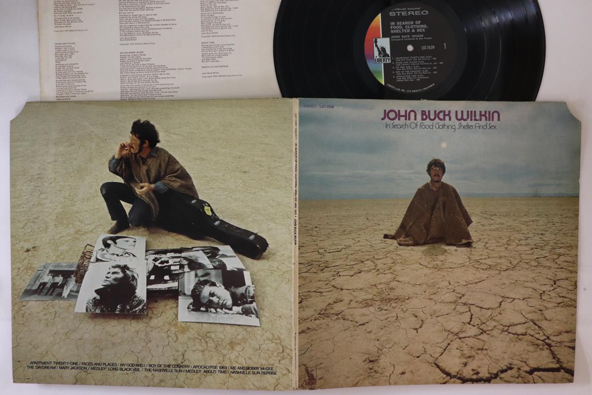 LP Record JOHN BUCK WILKIN In Search Of Food Clothing Shelter LST7639 LIBERTY 1970 US Rock Used
LP Record JOHN BUCK WILKIN In Search Of Food Clothing Shelter LST7639 LIBERTY 1970 US Rock Used