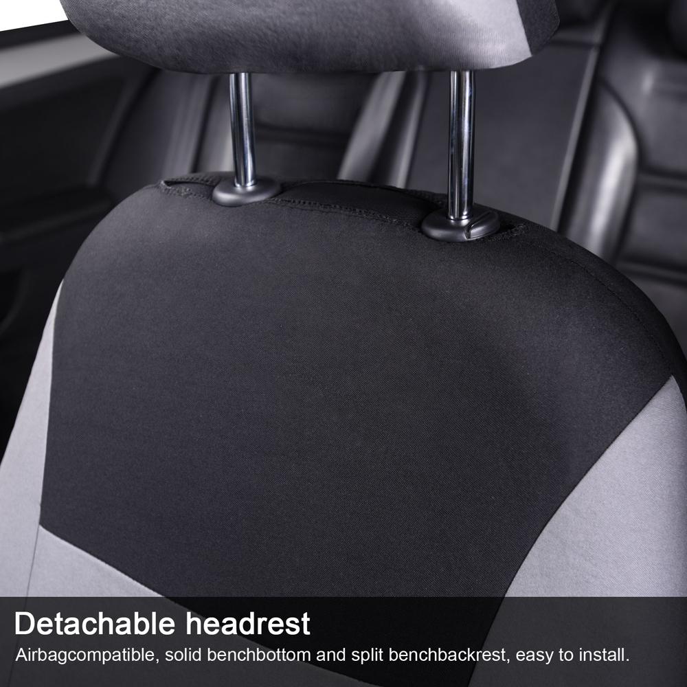 Universal Polyester Car Seats Cover Set Car Plain Fabric Bicolor Car Interior Accessories Car Seats Protector серый
Universal Polyester Car Seats Cover Set Car Plain Fabric Bicolor Car Interior Accessories Car Seats Protector серый