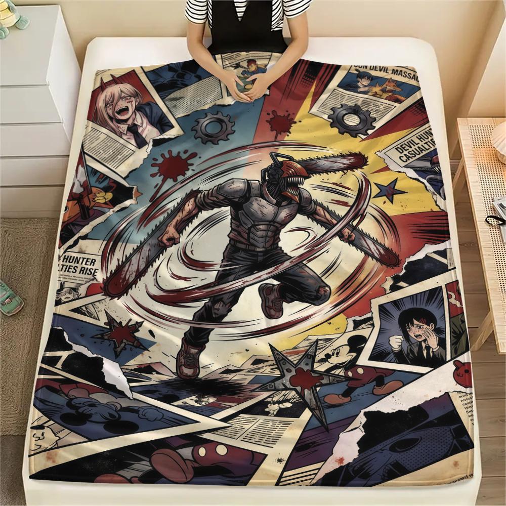 Chainsaw ManPrint Flannel Blanket, High quality Comfortable for All Seasons, Home Decor, Warmth and Comfort 80cm x 120cm
Chainsaw ManPrint Flannel Blanket, High quality Comfortable for All Seasons, Home Decor, Warmth and Comfort 80cm x 120cm
