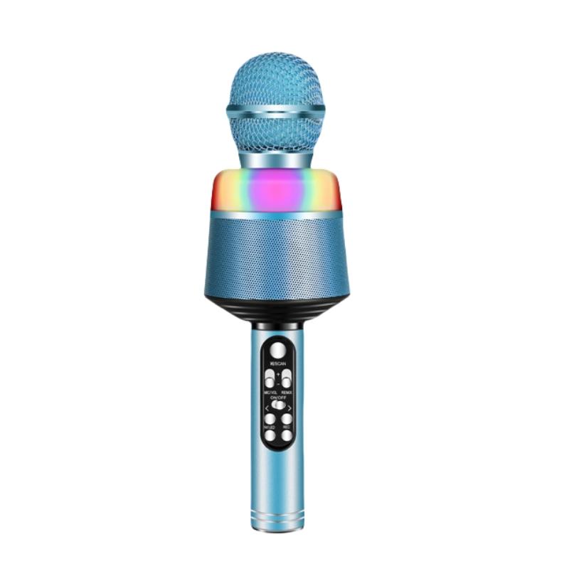 Wireless Bluetooth Karaoke Microphone, 5-in-1 Portable Handheld Mic Speaker with Dynamic Lights, Karaoke Microphone for Adults синій
Wireless Bluetooth Karaoke Microphone, 5-in-1 Portable Handheld Mic Speaker with Dynamic Lights, Karaoke Microphone for Adults синій
