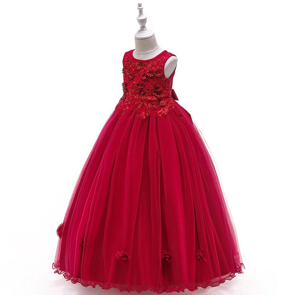 Girls Grey Princess Beaded Flower Formal Dress for Weddings and Runway Performances 130 cm малиновый
Girls Grey Princess Beaded Flower Formal Dress for Weddings and Runway Performances 130 cm малиновый