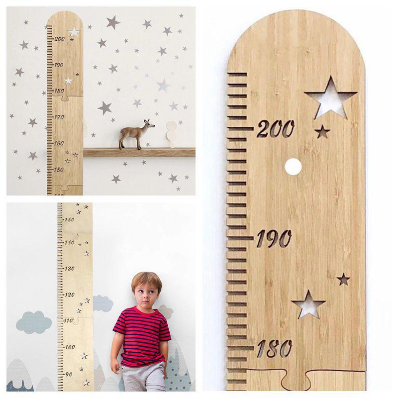 Nordic Wooden Kids Height Growth Chart Ruler Baby Children Height Gauge Room Decoration Wall Meter Measurement Stickers 60-200Cm
Nordic Wooden Kids Height Growth Chart Ruler Baby Children Height Gauge Room Decoration Wall Meter Measurement Stickers 60-200Cm