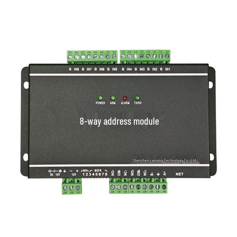 Jinghanzhe Electronic Fence Perimeter Alarm 8-Channel Address Module CN plug (adapter included)
Jinghanzhe Electronic Fence Perimeter Alarm 8-Channel Address Module CN plug (adapter included)