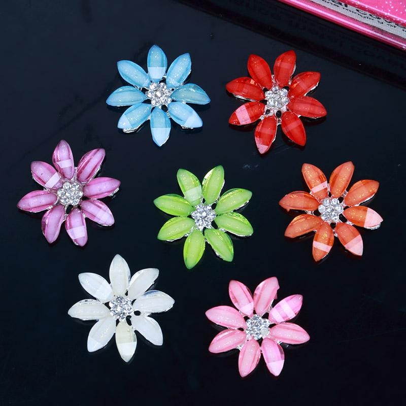 Engood100Pcs Acryl Flower Rhinestone Button Buckles for DIY Hair Sewing Trim & Embellishments Craft for Wedding Decoration ZJ200
Engood100Pcs Acryl Flower Rhinestone Button Buckles for DIY Hair Sewing Trim & Embellishments Craft for Wedding Decoration ZJ200