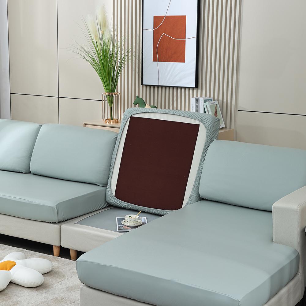 Водонепроницаемый чехол на диван из ПУ кожи для гостиной, однотонный эластичный чехол на подушку сиденья дивана, чехол для углового дивана L-образной формы, чехлы для кресел Back cushion cover светло-синий
Водонепроницаемый чехол на диван из ПУ кожи для гостиной, однотонный эластичный чехол на подушку сиденья дивана, чехол для углового дивана L-образной формы, чехлы для кресел Back cushion cover светло-синий