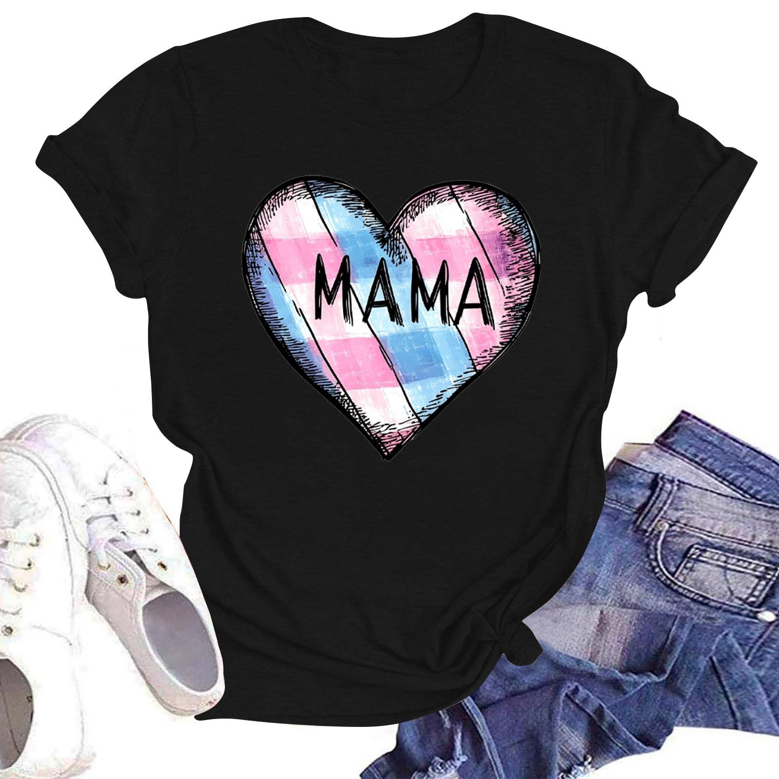 Women s Round Neck Casual Printed Short-sleeved T-shirt Top XXL чорний
Women s Round Neck Casual Printed Short-sleeved T-shirt Top XXL чорний