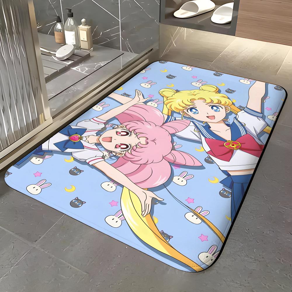 anime S-Sailor Moon Floor Mat Soft Flannel Entrance Door Mat Non Slip Absorbent Bathroom Bedroom Floor Rug 40x60cm
anime S-Sailor Moon Floor Mat Soft Flannel Entrance Door Mat Non Slip Absorbent Bathroom Bedroom Floor Rug 40x60cm