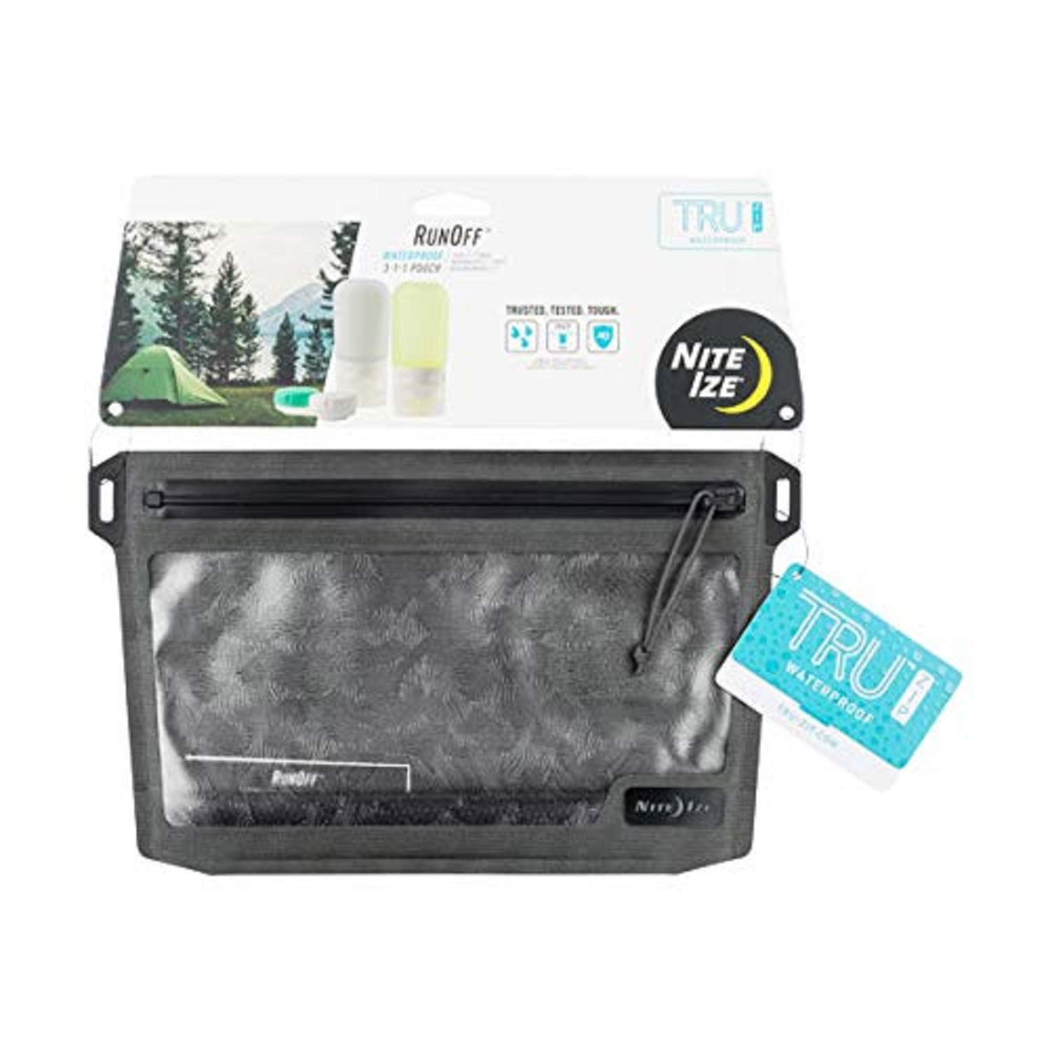 Runoff Waterproof Pouch Waterproof Pouch Waterproof Dustproof Waterproof Case Bag Accessory Case NITEIZE RO311-09-R3 чорний
Runoff Waterproof Pouch Waterproof Pouch Waterproof Dustproof Waterproof Case Bag Accessory Case NITEIZE RO311-09-R3 чорний