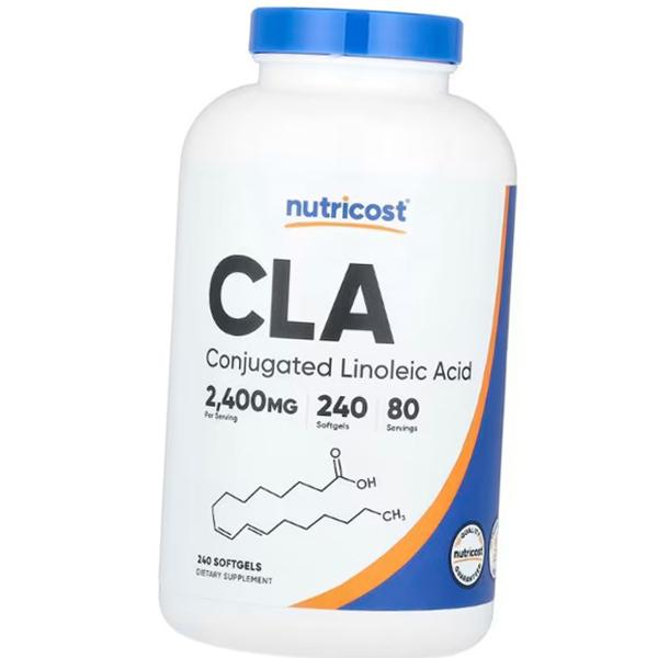 Conjugated linoleic acid, CLA 2400, Nutricost (02647003) 240softgels
Conjugated linoleic acid, CLA 2400, Nutricost (02647003) 240softgels