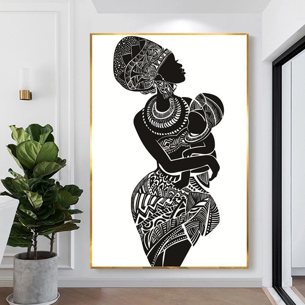 Abstract Beautiful African Black Woman Canvas Paintings Motivational Posters Prints Art Wall for Living Room Pictures Decoration
Abstract Beautiful African Black Woman Canvas Paintings Motivational Posters Prints Art Wall for Living Room Pictures Decoration