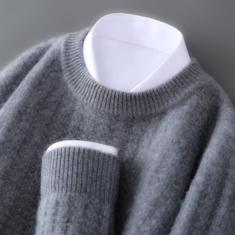 Men s 2025 Autumn/Winter Thickened Dark Plaid Pure Wool Sweater – Round Neck, Warm, Loose & Comfortable Knit. 3XL
Men s 2025 Autumn/Winter Thickened Dark Plaid Pure Wool Sweater – Round Neck, Warm, Loose & Comfortable Knit. 3XL