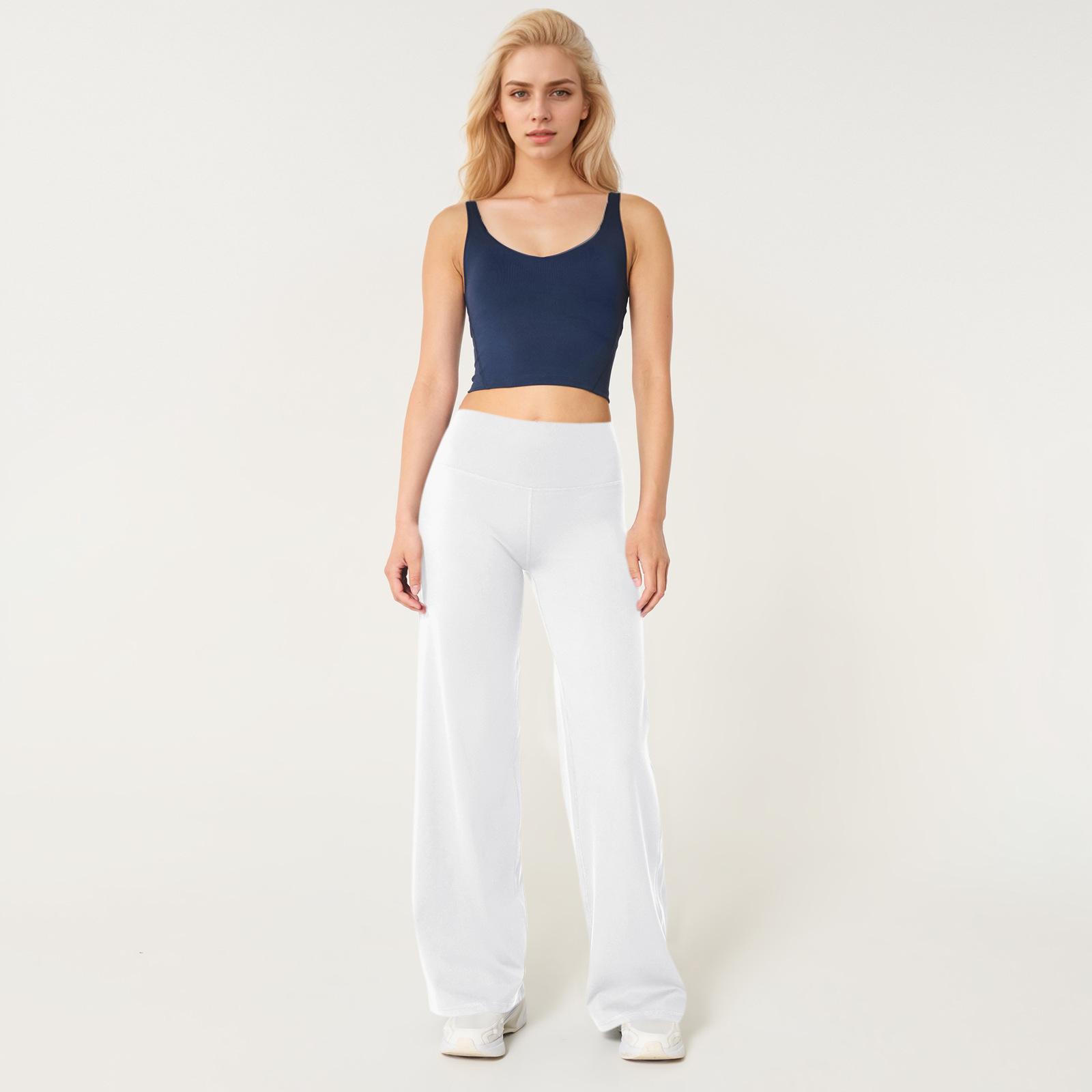 women s High Waist Wide Leg Yoga Pants High Elastic Quick Dry Fitness Trousers Casual Sport Leggings Bottoms S белый
women s High Waist Wide Leg Yoga Pants High Elastic Quick Dry Fitness Trousers Casual Sport Leggings Bottoms S белый